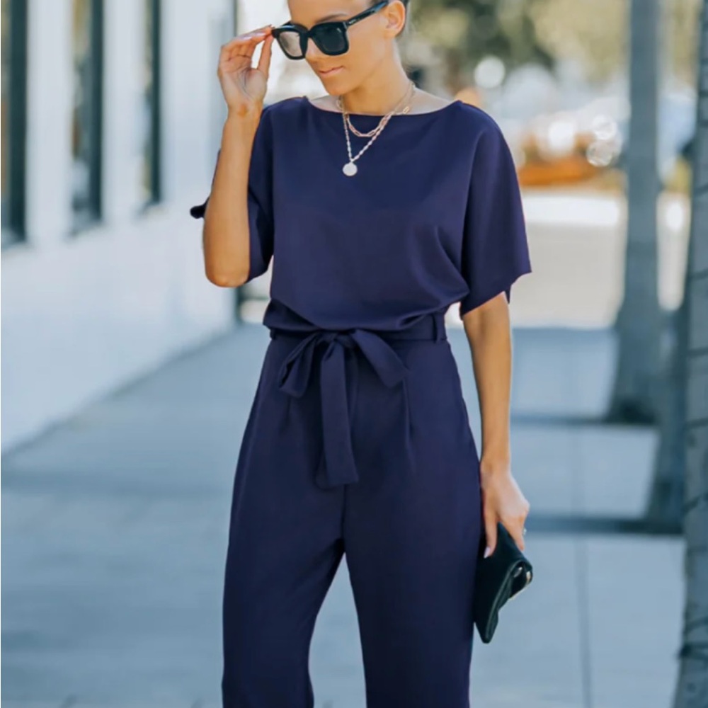 Women’s new XL Blue Jumpsuit